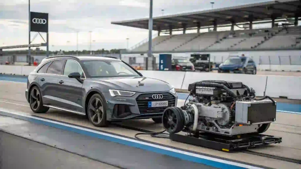 Performance and Efficiency of Audi Hybrid Engines